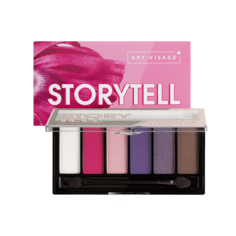 Палетка теней ART-VISAGE STORYTELL 04 ажиотаж