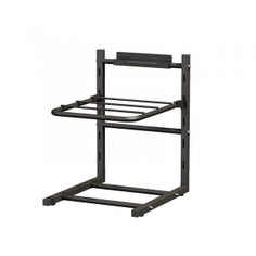 Стеллаж настенный Nagu Multi-Layer Wall-mounted Storage Rack Black (2 полки)