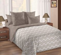 Покрывало "Бьёрн 4 Кор." Перкаль 200х210 стеганое Текс Дизайн