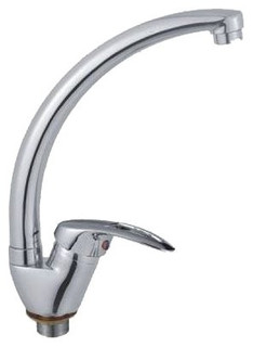 Frap F4139-2 35мм Смеситель шаровый для кухонной мойки, боковая ручка с латунной гайкой