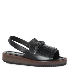 Сандалии женские Pas De Rouge 3923 черные 37 EU