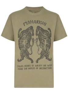 Футболка мужская MAHARISHI 124859 зеленая S