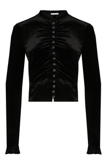 Блуза женская Paco Rabanne 131705 черная 36 IT