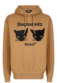 Толстовка мужская DSquared2 136953 коричневая S