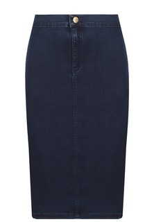 Юбка женская Elisa Fanti 124574 синяя 50 IT