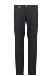 Брюки мужские ISAIA 135594 голубые 54 IT