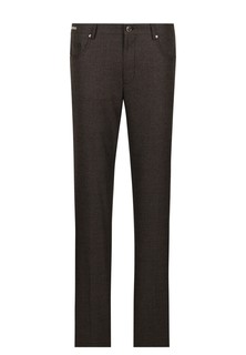 Брюки мужские Corneliani 130530 коричневые 54 IT