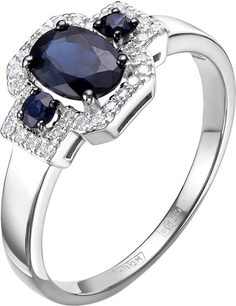 Кольцо из белого золота с бриллиантом р. 19 Империал K1572-222 Imperial