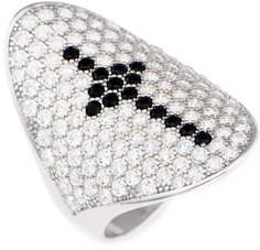 Кольцо из серебра с фианитом р. 17 AMEN AOCRBN Amen.