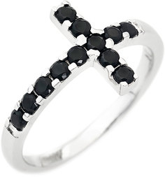 Кольцо из серебра с фианитом р. 18,5 AMEN ACOBN Amen.