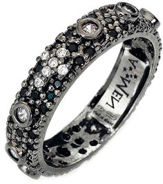 Кольцо из серебра с фианитом р. 16,5 AMEN AROZNB Amen.