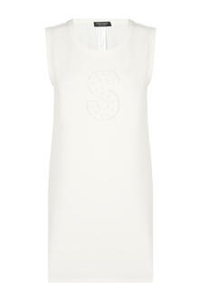 Блуза женская TWINSET 95444 белая 40 IT