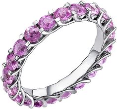 Кольцо из белого золота с сапфиром р. 17,5 Империал JE1011-2021 Imperial