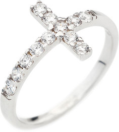 Кольцо из серебра с фианитом р. 16,5 AMEN ACOBB Amen.