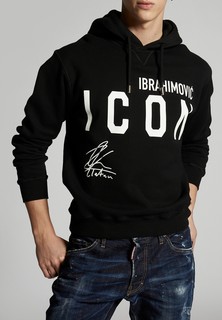 Толстовка мужская DSquared2 124440 черная S