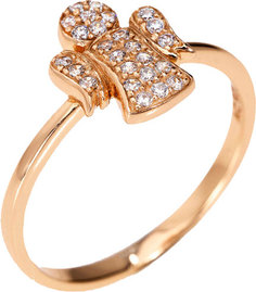 Кольцо из серебра с фианитом р. 16 AMEN RAR Amen.