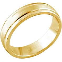 Кольцо из красного золота р. 17,5 Эстет 01О010362
