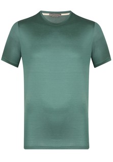 Футболка мужская Corneliani 128420 зеленая 52 IT
