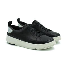 Кеды женские Clarks Tri Flash Lace 26162982 черные 38 EU