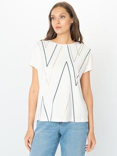 Футболка женская Gerry Weber 870264-35006-90528 белая 42