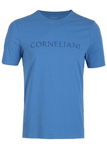 Футболка мужская Corneliani 105236 голубая 50 IT