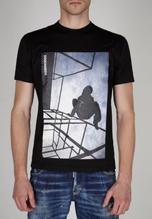 Футболка мужская DSquared2 124403 черная L