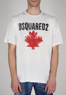 Футболка мужская DSquared2 124407 белая XL