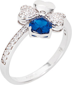 Кольцо из серебра с фианитом р. 17,5 AMEN RQUBBL Amen.