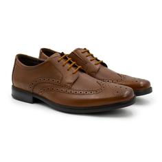 Полуботинки мужские Clarks Howard Wing 26161254 коричневые 43 EU