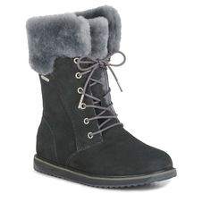 Ботинки женские Emu Australia Shoreline W11249 серые 38 EU