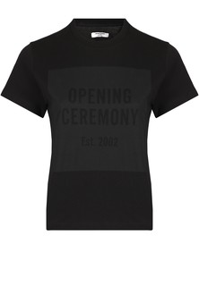 Футболка женская OPENING CEREMONY 136265 черная S