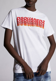 Футболка женская DSquared2 124424 белая M