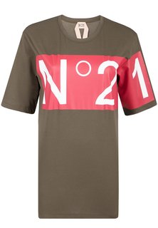 Футболка женская NO.21 117461 зеленая 38 IT