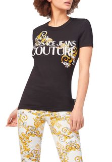 Футболка женская Versace Jeans Couture 122085 черная XS
