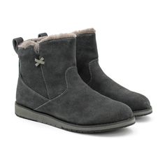 Полусапоги женские Emu Australia Beach Mini W11026 серые 39 EU