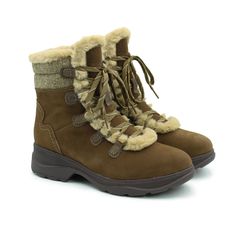 Ботинки женские Clarks Aveleigh Edge 26163925 коричневые 36 EU