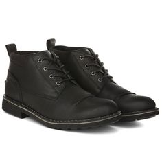 Ботинки мужские Clarks Lawes Top 26120012 черные 41 EU