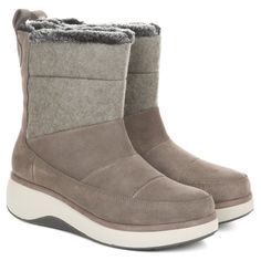 Полусапоги женские Clarks Un Vista Walk2 26138563 серые 37.5 EU