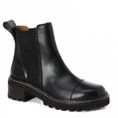 Ботинки женские See By Chloe черные 38 EU