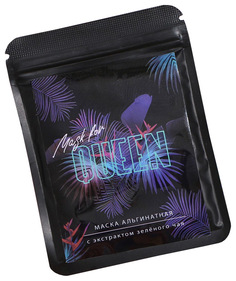 Маска альгинатная в пакете, с экстрактом зеленого чая, 20 грамм 7061001 Shenjoy