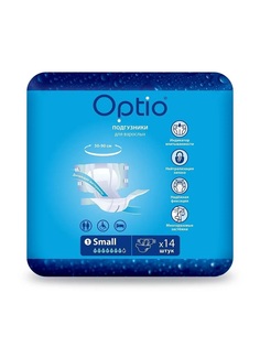 Подгузники для взрослых Optio р.S (50-90 см) 14 шт.