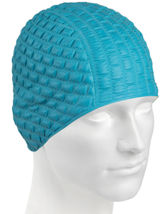 Шапочка для плавания Mad Wave Candy Bubble azure