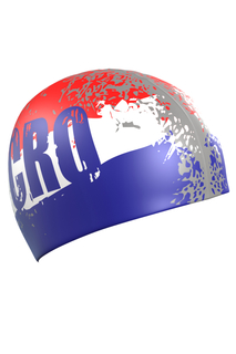 Шапочка для плавания Mad Wave Croatia multi