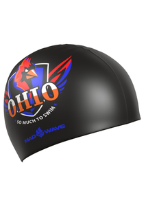 Шапочка для плавания Mad Wave Ohio black
