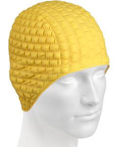 Шапочка для плавания Mad Wave Candy Bubble yellow