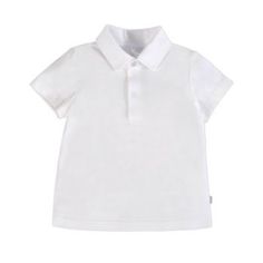 Поло для мальчиков Мамуляндия 22-302 Пике цв. белый р. 104