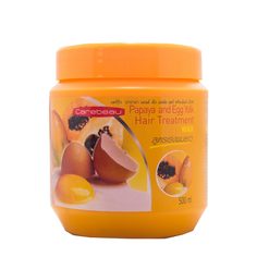 Маска Carebeau Papaya and Egg Yolk Hair Treatment WAX Папая и яичный желток, 500мл