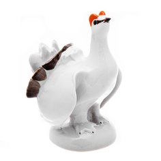 Статуэтка "Тетерев", фарфор, роспись, (ЛФЗ), скульптор И.И. Ризнич, СССР, 1950-1960 гг. Однажды