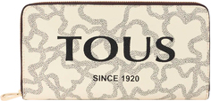 Кошелек женский Tous 295901031 бежевый/серый