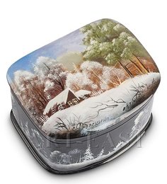 Шкатулка Зима (ручная работа) Народные промыслы